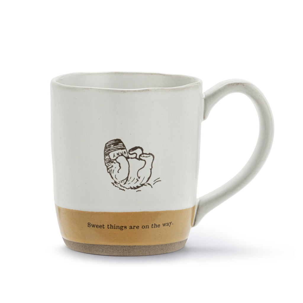 (Pre Order) DEMDACO Winnie The Pooh Everyday - 10cm/4" Sweet Things Mug