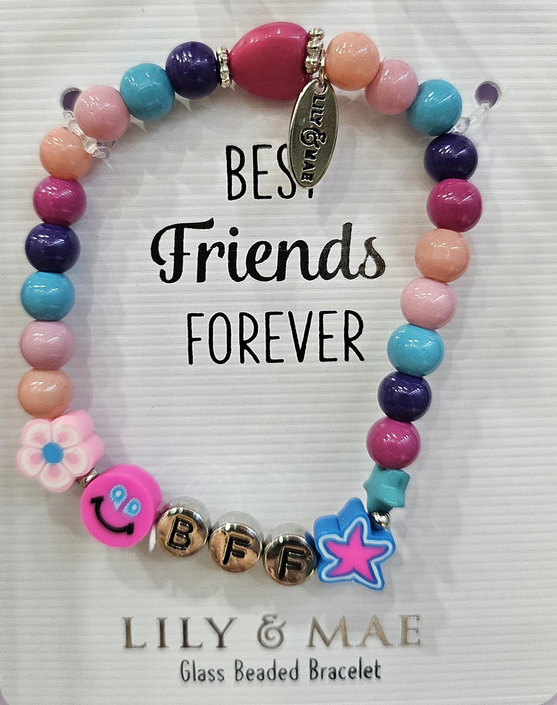 Lily & Mae Personalised Friendship Bracelet- Names