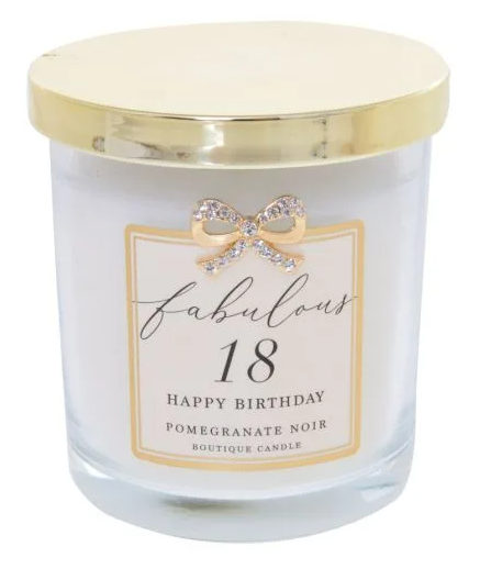Jewelled 18Th Birthday Candle