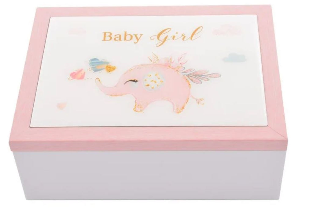 Baby Girl Keep Sake Box