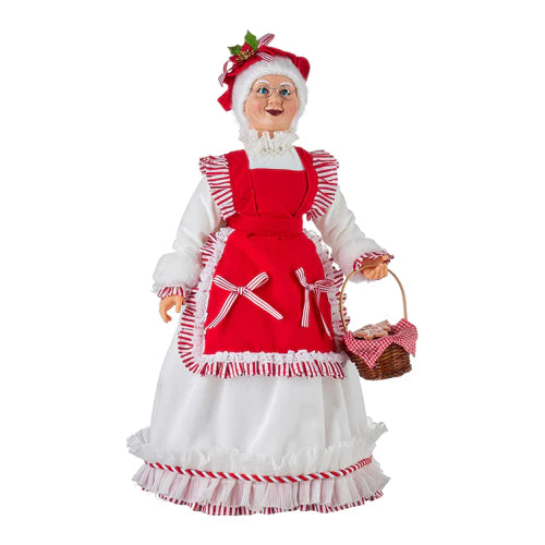 18.5" Mrs Claus with Cookies