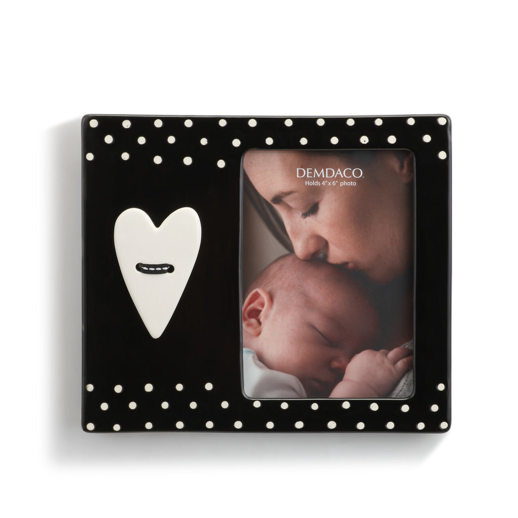 DEMDACO Baby - 15x10cm/6x4" Heart Frame