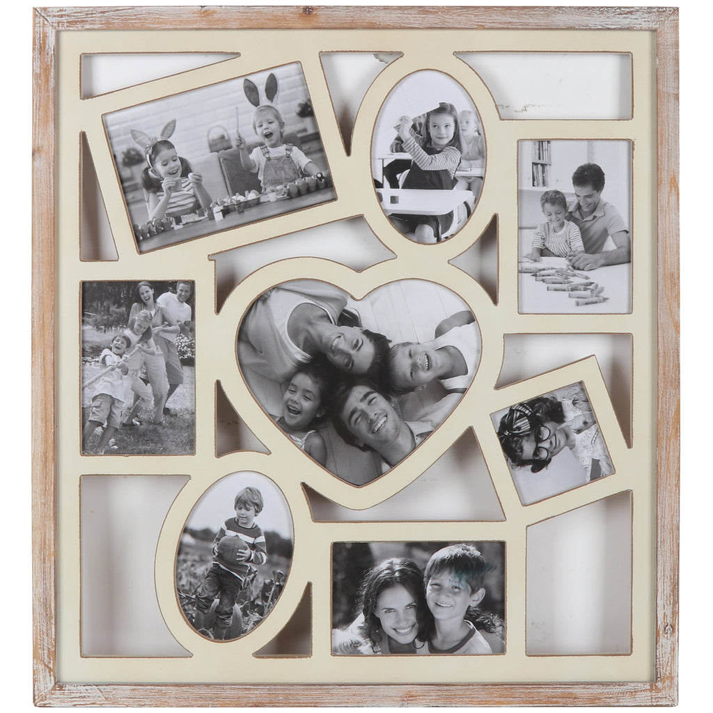 FRAMED WALL HANGING PHOTO GALLERY COLLAGE