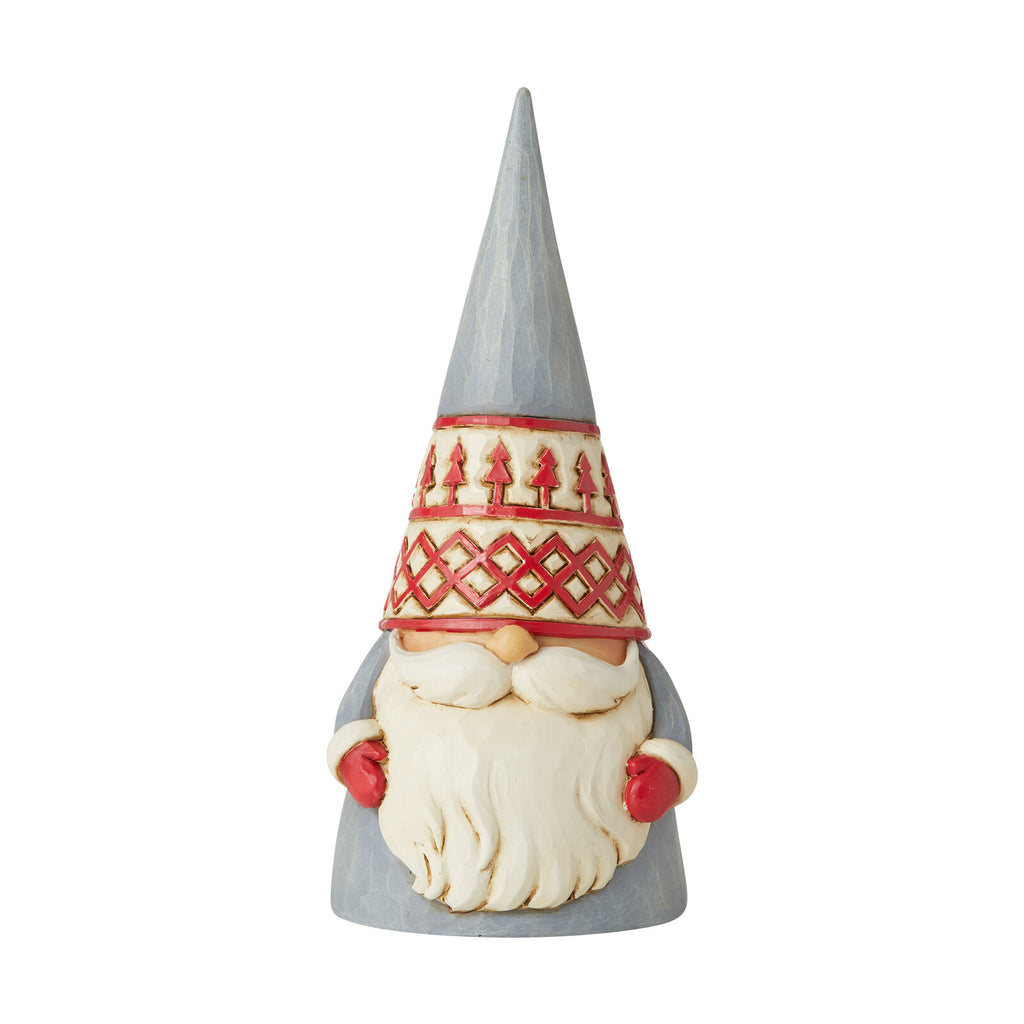 (Pre Order) Heartwood Creek - 15.5cm/6.1" Grey Trees Hat Gnome Nordic Noel, God Jul!