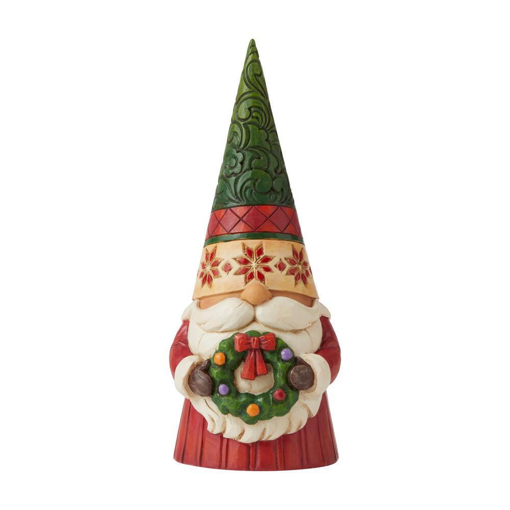 (Pre Order) HEARTWOOD CREEK CHRISTMAS GNOMES – GNOME HOLDING WREATH
