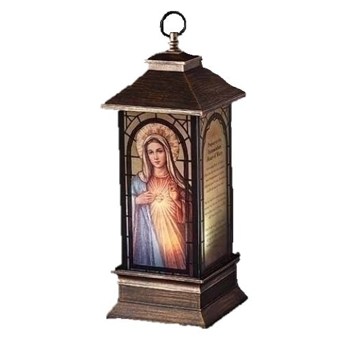 Roman JS Religious Gifts - 26.7cm/10.5" Immaculate Heart of Mary Lantern