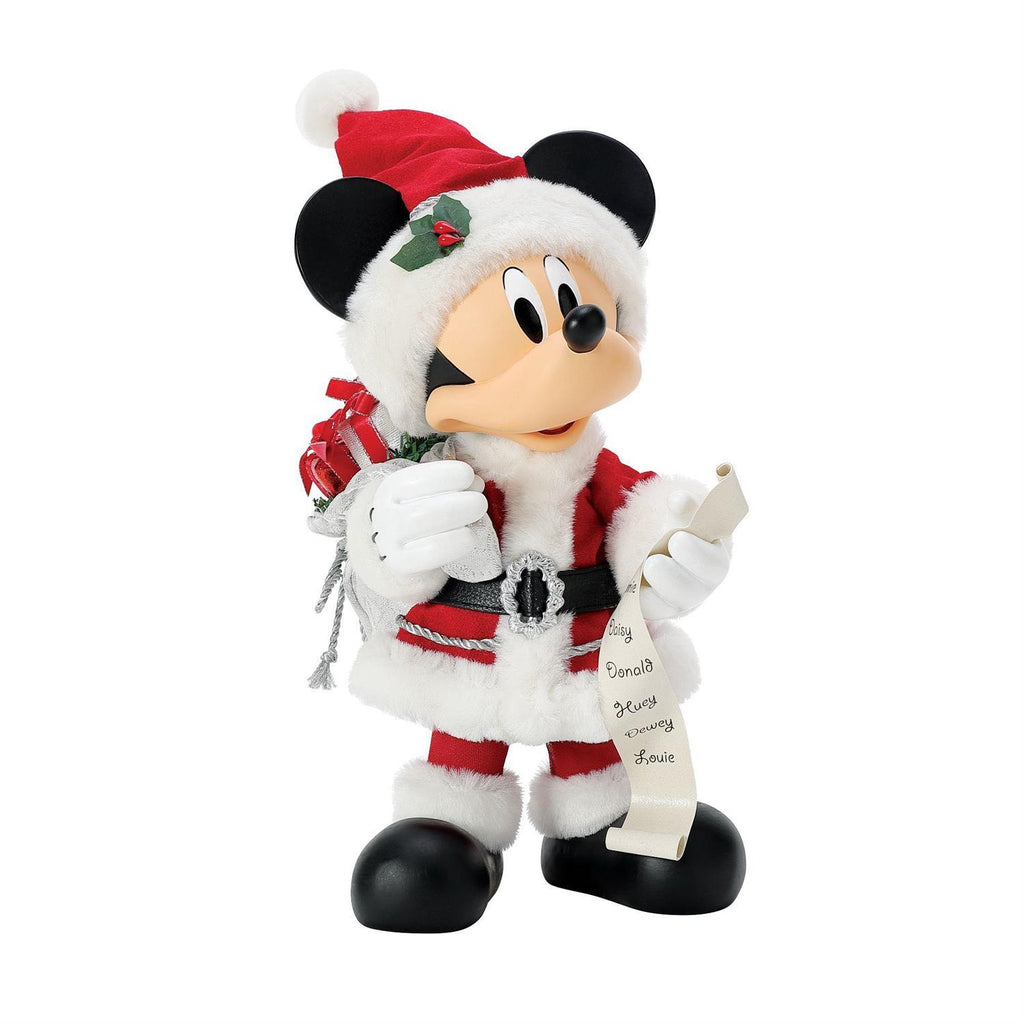 D56 Possible Dreams - 33cm/13" Mickey Mouse Christmas