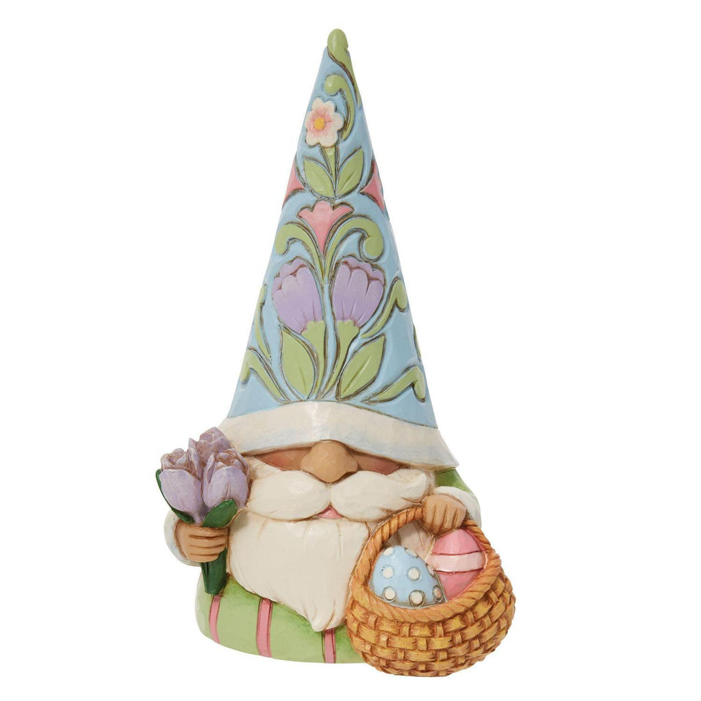 Heartwood Creek - 12.6cm/5" Easter Gnome With Basket Of Eggs