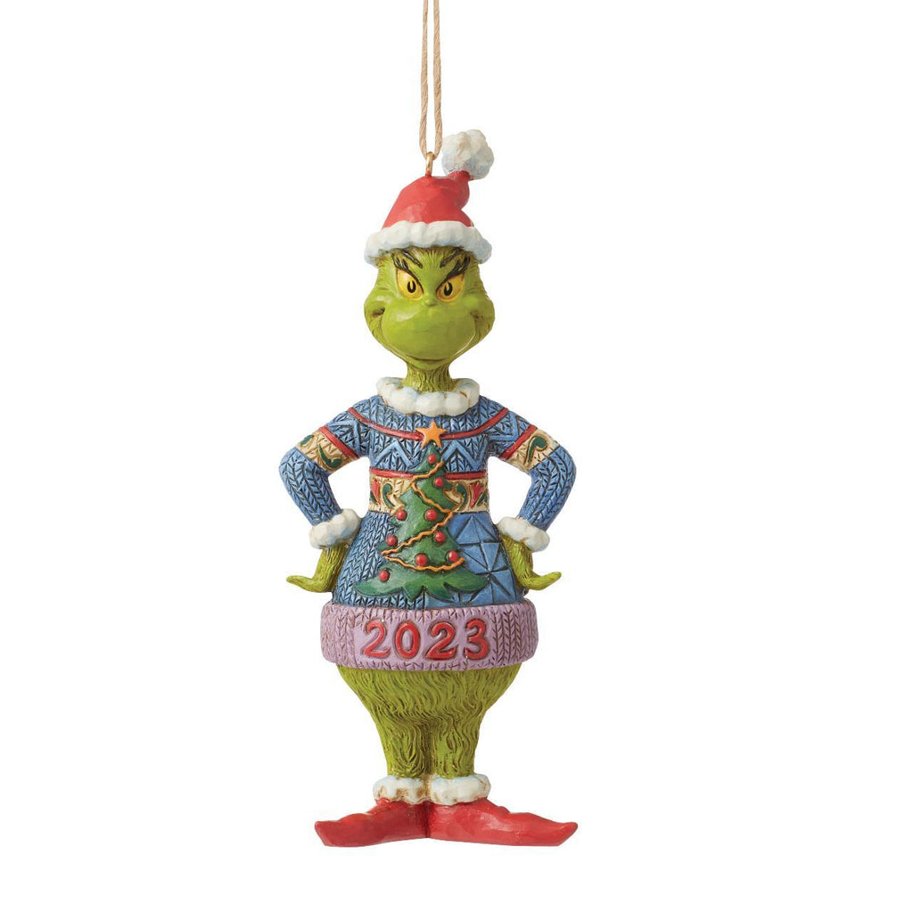 Grinch by Jim Shore - 13.3cm/5.2" Ugly Sweater Dated 2023