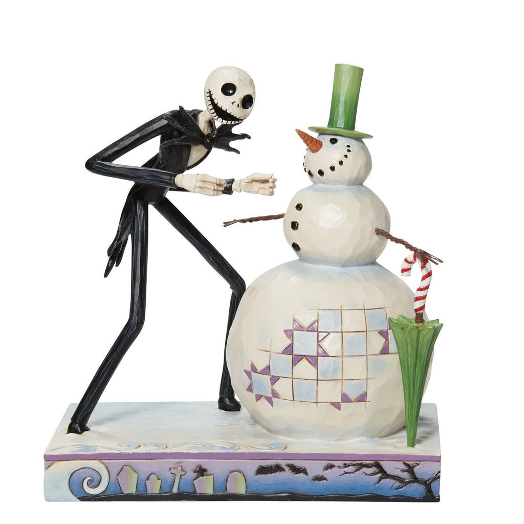 Disney Traditions - 16.5cm/6.5" Jack With Snowman