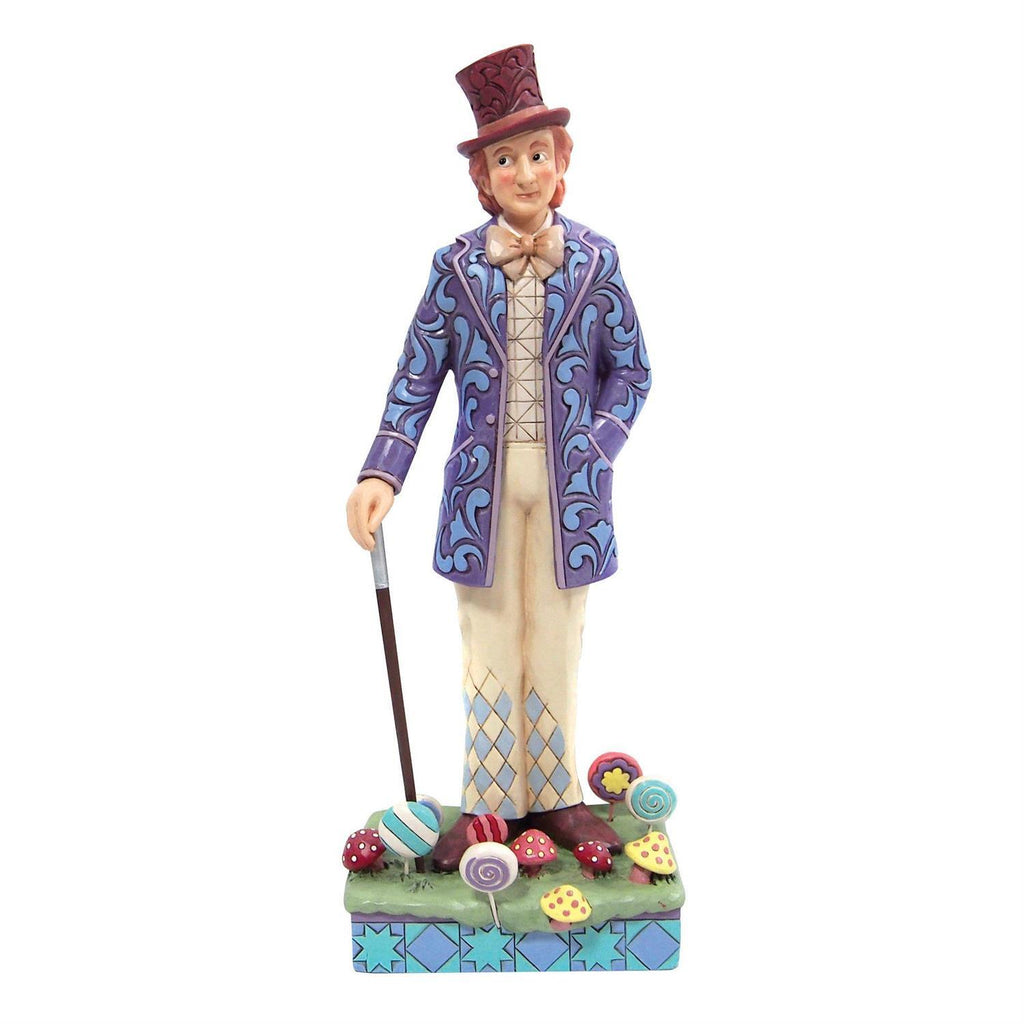 Willy Wonka by Jim Shore - 27cm/10.75" Willy Wonka With Cane
