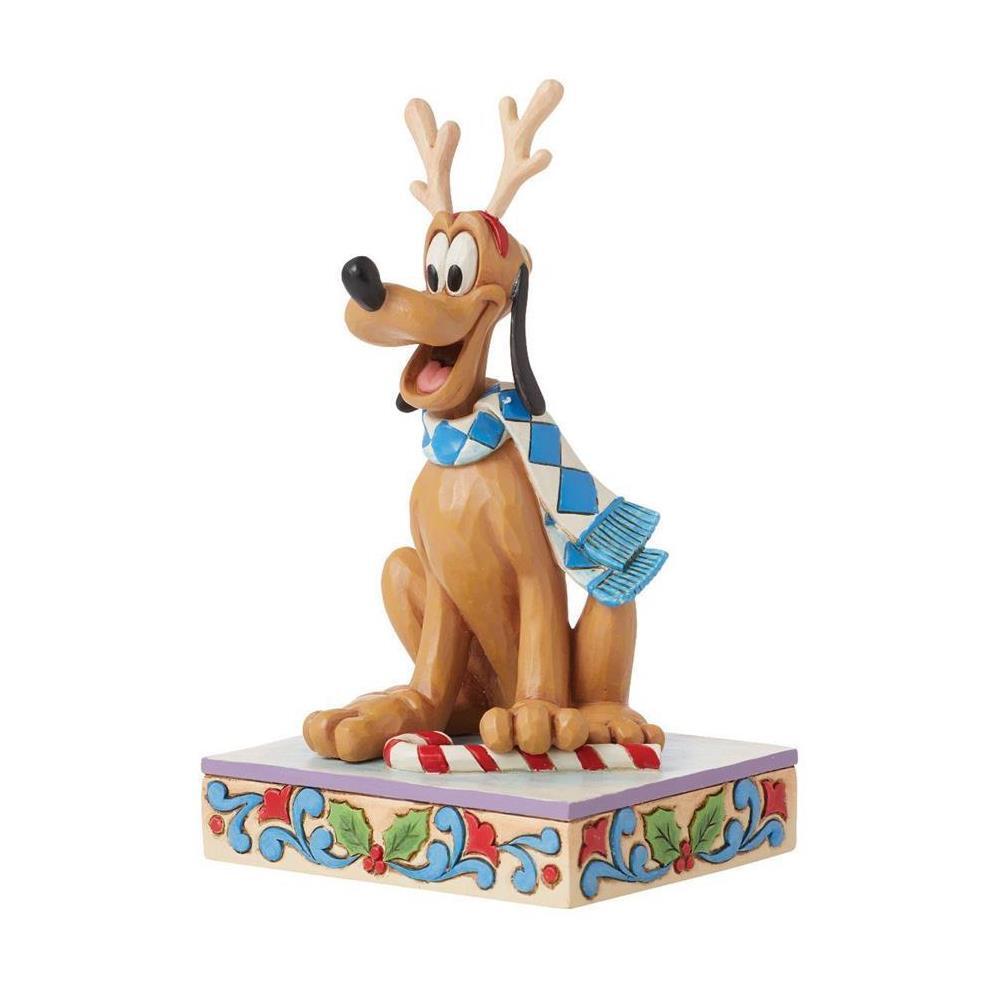(Pre Order) Disney Traditions - 14cm/5.6" Pluto Christmas Holiday