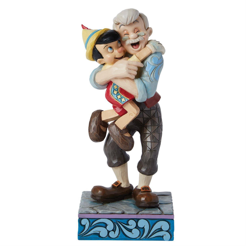(Pre Order) Disney Traditions - 17cm/6.7" Gepetto & Pinocchio