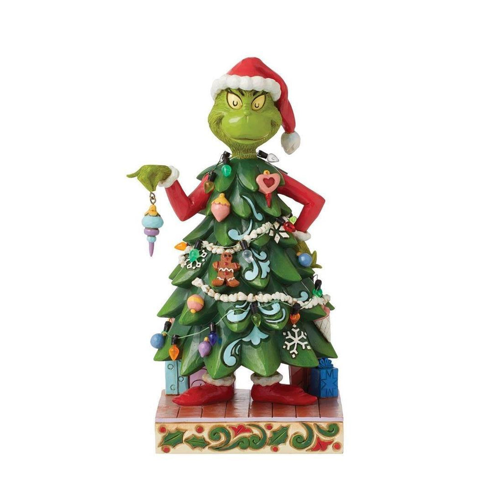 (Pre Order) Grinch by Jim Shore - 21cm/8.3" Grinch Dressed As Tree