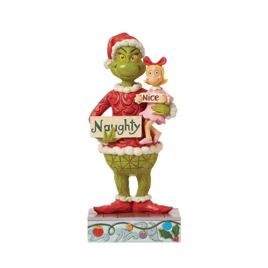(Pre Order) Grinch by Jim Shore - 24.5cm/9.6" Grinch and Cindy Lou