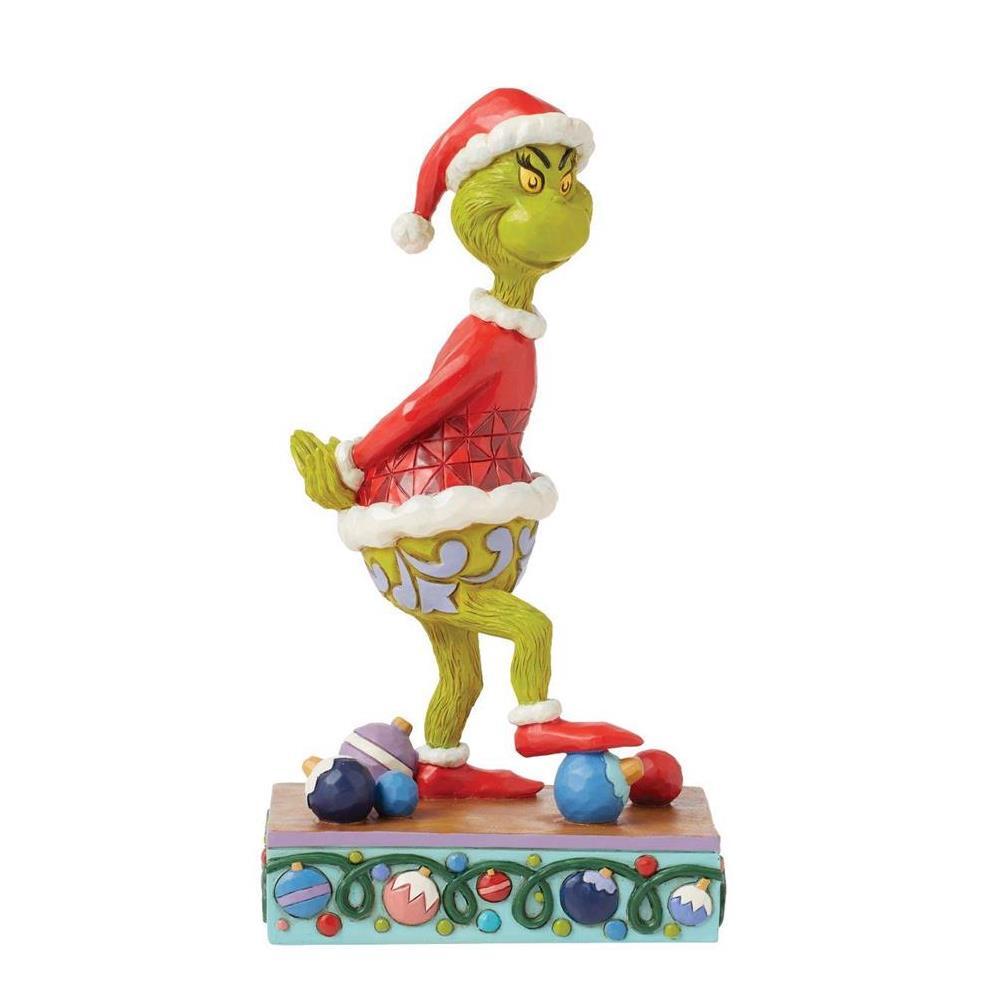 (Pre Order) Grinch by Jim Shore - 18.5cm/7.25" Grinch Step on HO