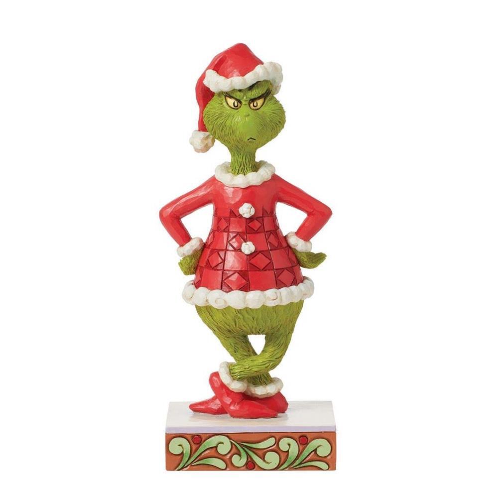 (Pre Order) Grinch by Jim Shore - 17cm/6.7" Grinch with Hands on Hips