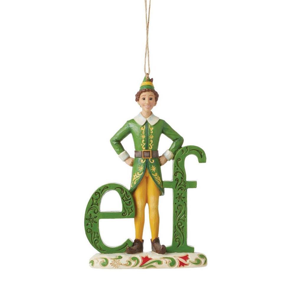 (Pre Order) Elf by Jim Shore - 12cm/4.7" Buddy Elf Word HO