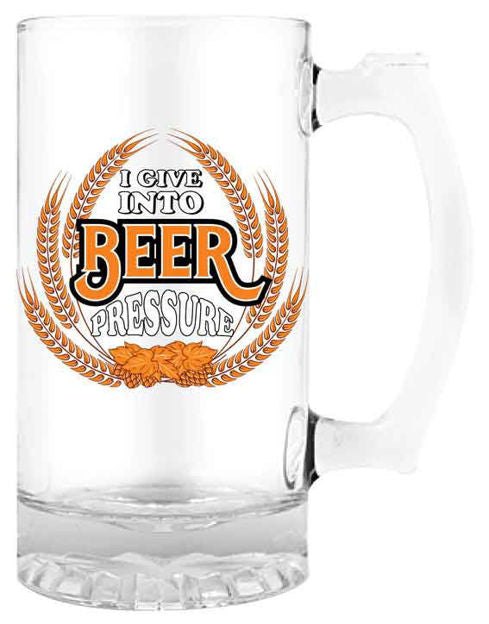 I GIVE INTO BEER - BEER STEIN