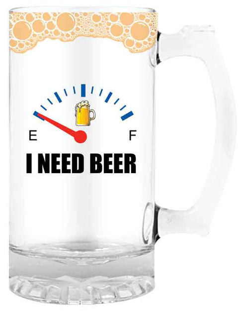 I NEED BEER - BEER STEIN