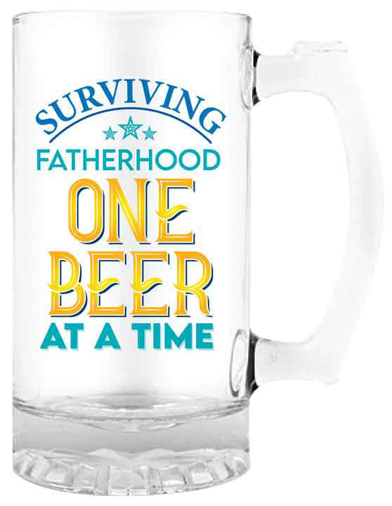 SURVIVING FATHERHOOD - BEER STEIN