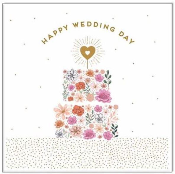 Happy Wedding Day Greeting Card