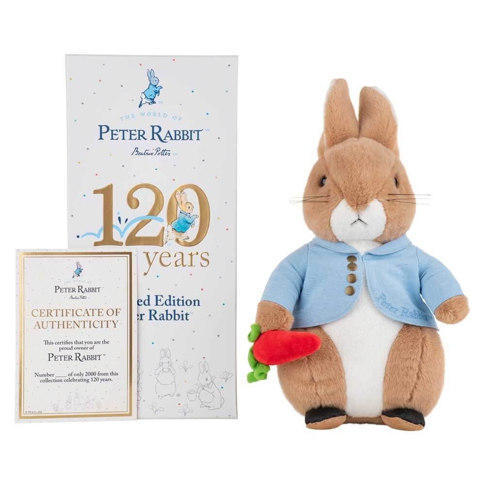 PETER RABBIT 120TH ANNIVERSARY LIMITED EDITION SOFT TOY