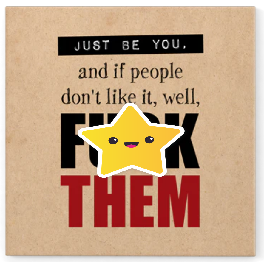 JUST BE YOU - DEFAMATIONS MAGNET