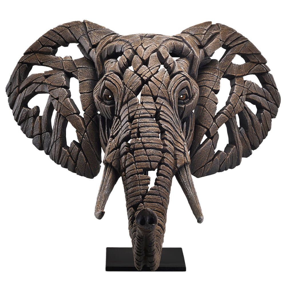 Edge Elephant Bust With Stand