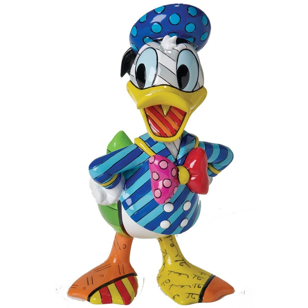 DISNEY BY BRITTO- DONALD DUCK FIGURINE - LARGE