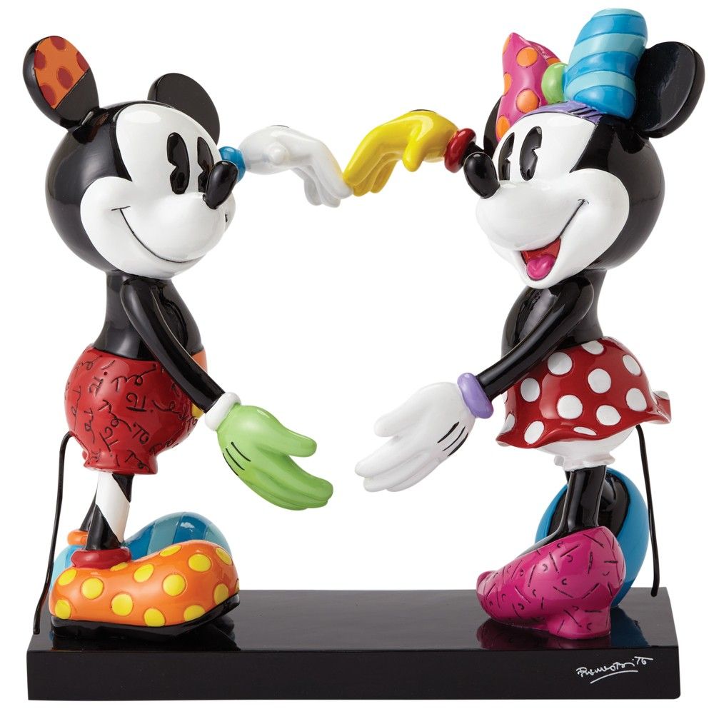 Disney Britto Mickey & Minnie Heart