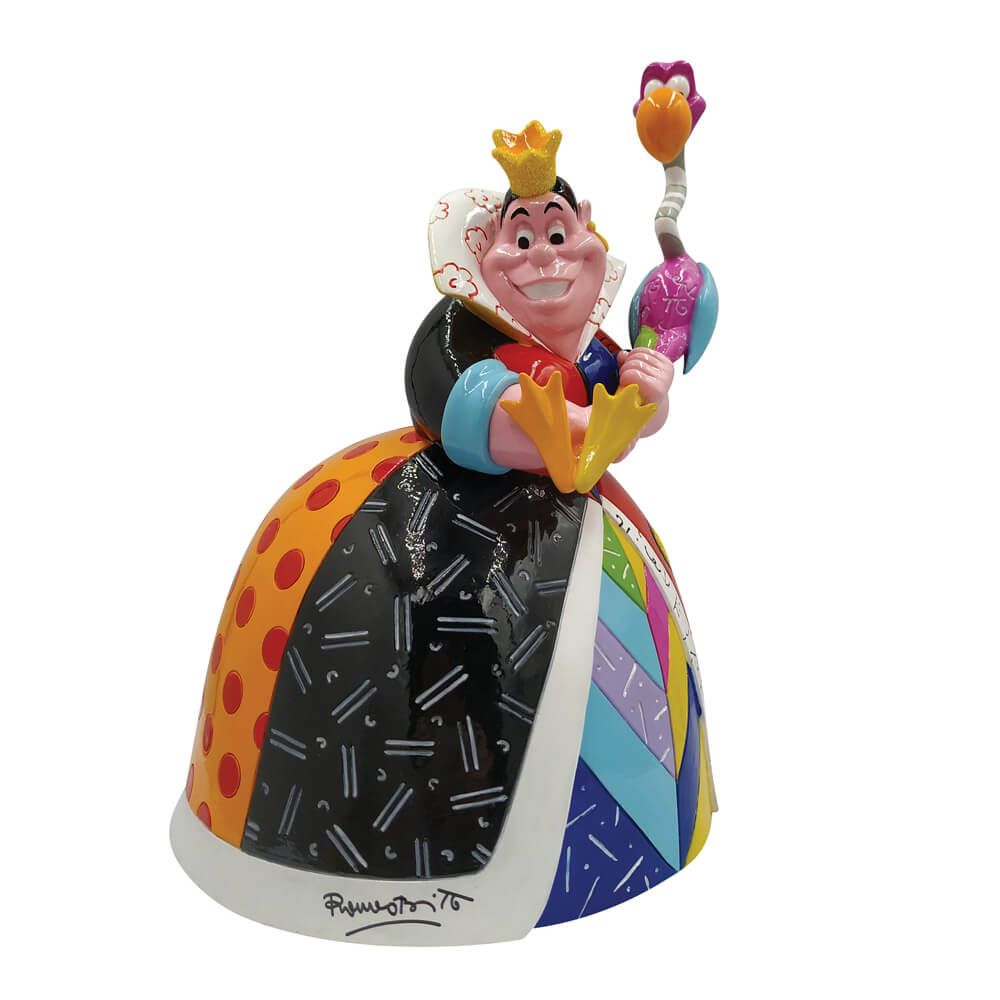 Disney by Britto- Queen Of Hearts 70TH Anniversary Large  Figurine