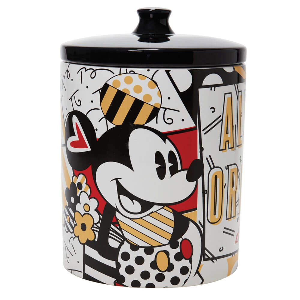 Midas Large Mickey And Minnie Canister