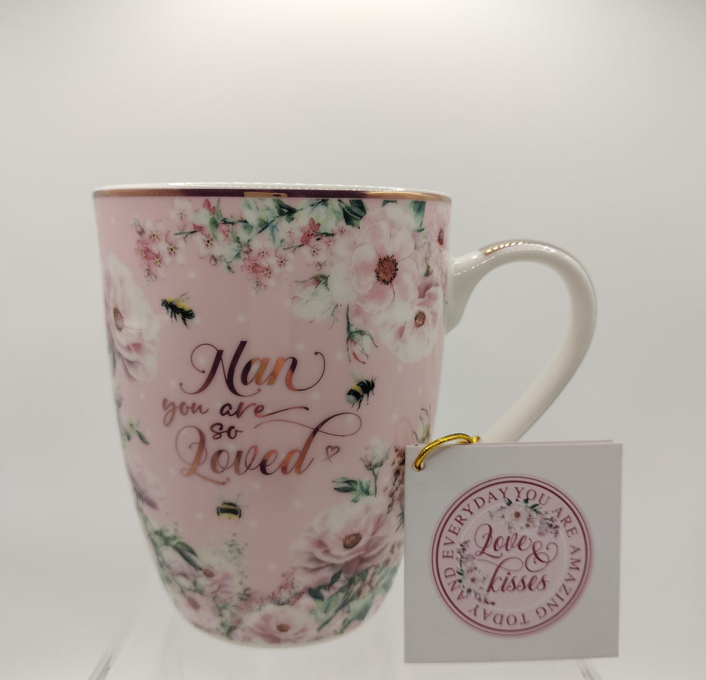 Nan pretty in pink mug
