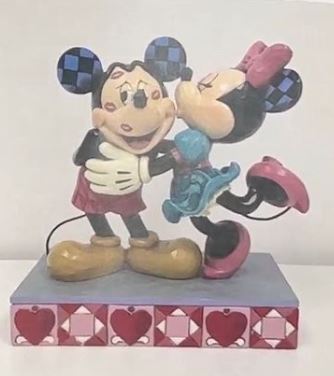 (Wishlist) Jim Shore Mickey and Minnie Kisses