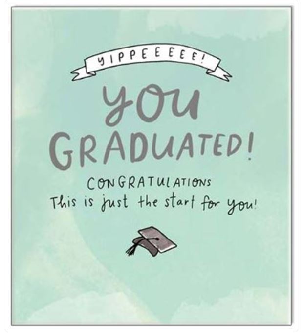 You Graduated Greeting Card