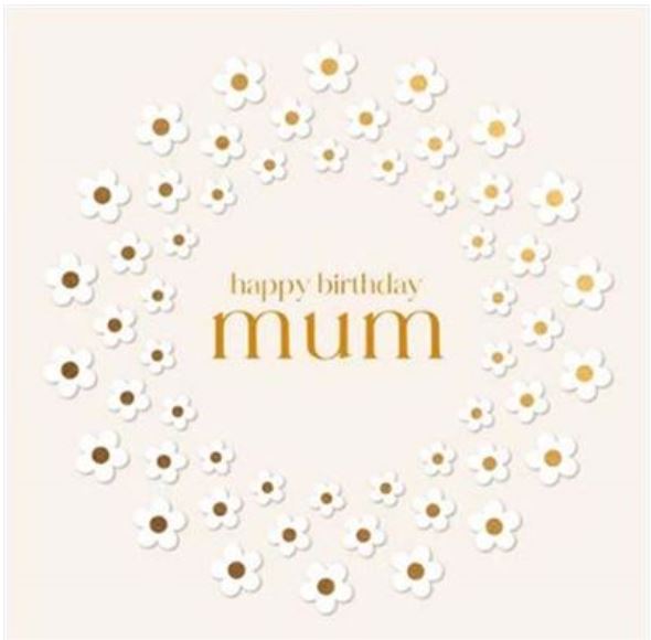 Mum Daisies Greeting Card