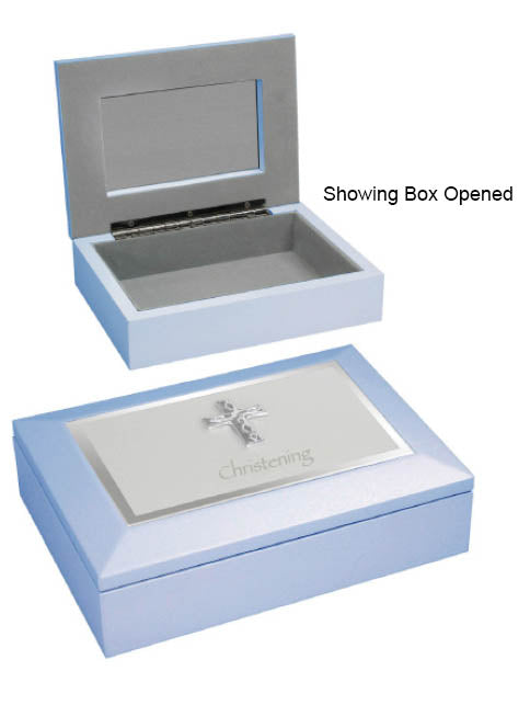 MEMORIES BOX - CHRISTENING BLUE