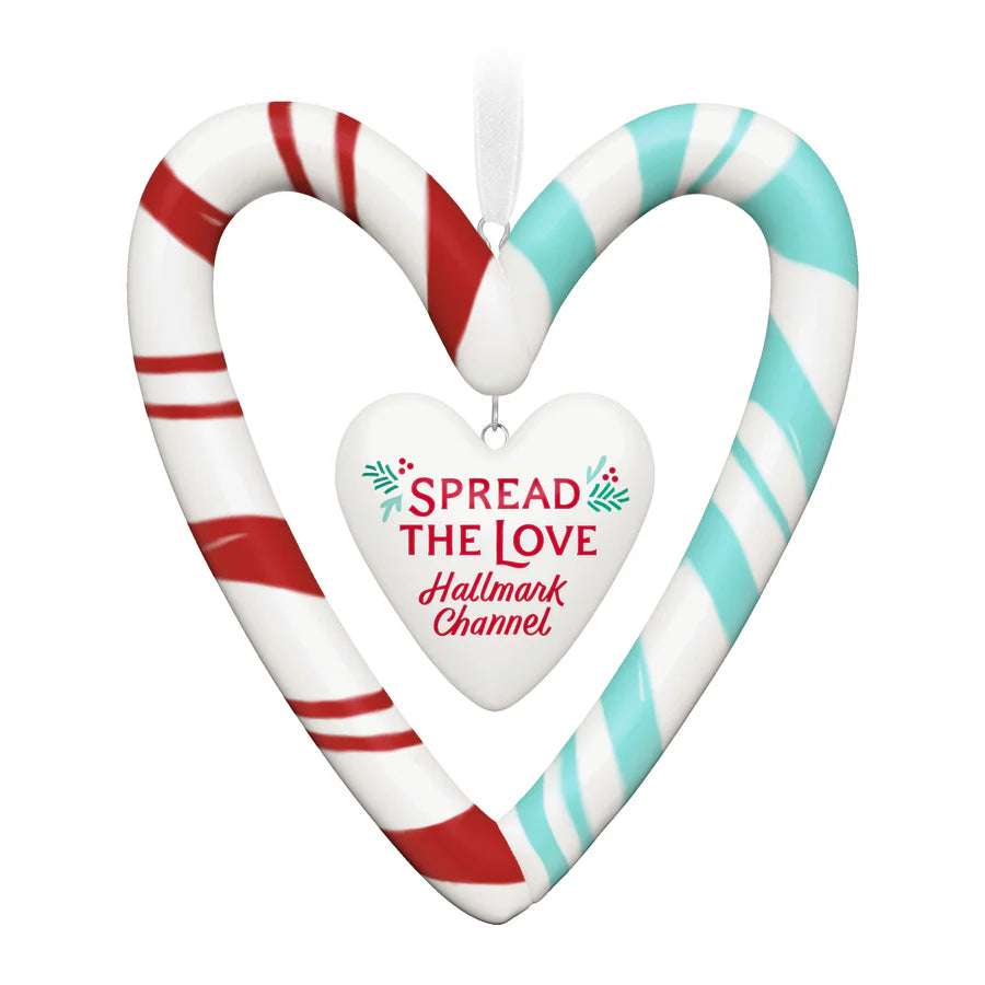 (Wishlist) Hallmark 2024 Keepsake — Hallmark Channel Spread the Love Porcelain Ornament