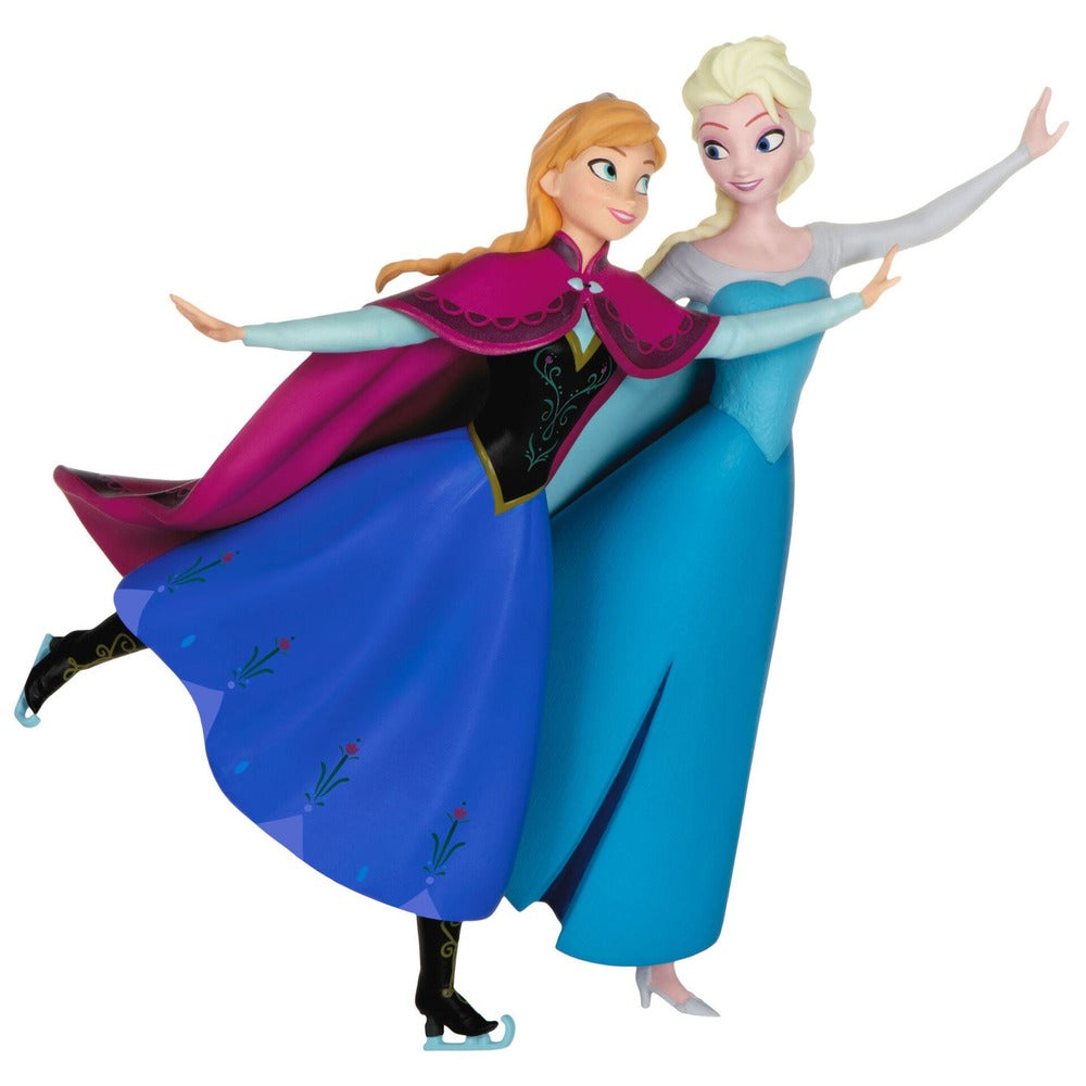 2023 Hallmark Keepsake Ornament Disney Frozen Two Sisters One Heart