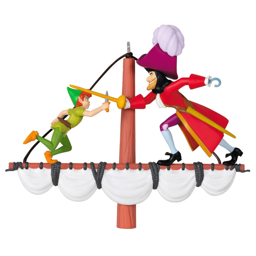 2023 Hallmark Keepsake Ornament Disney Peter Pan Swashbuckling Showdown