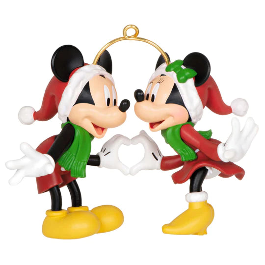Disney Mickey and Minnie, A Season of Love - 2023 Hallmark Keepsake Christmas Ornament