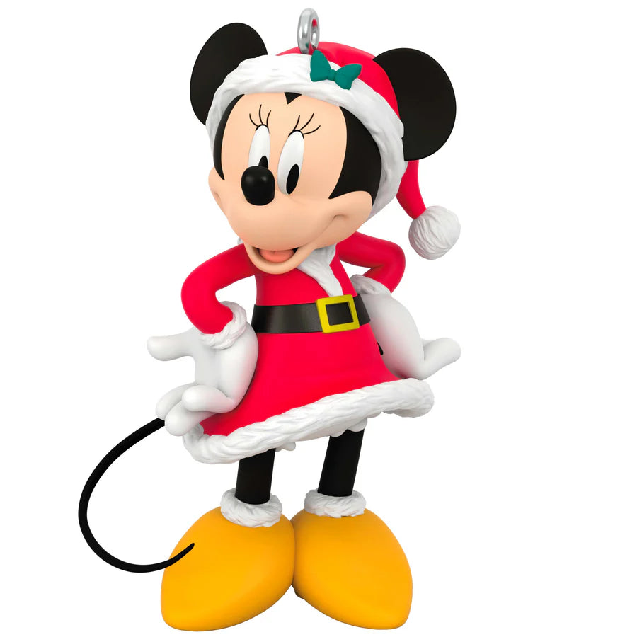 (Pre Order) Hallmark 2024 Keepsake — Disney Minnie Mouse Very Merry Minnie Ornament