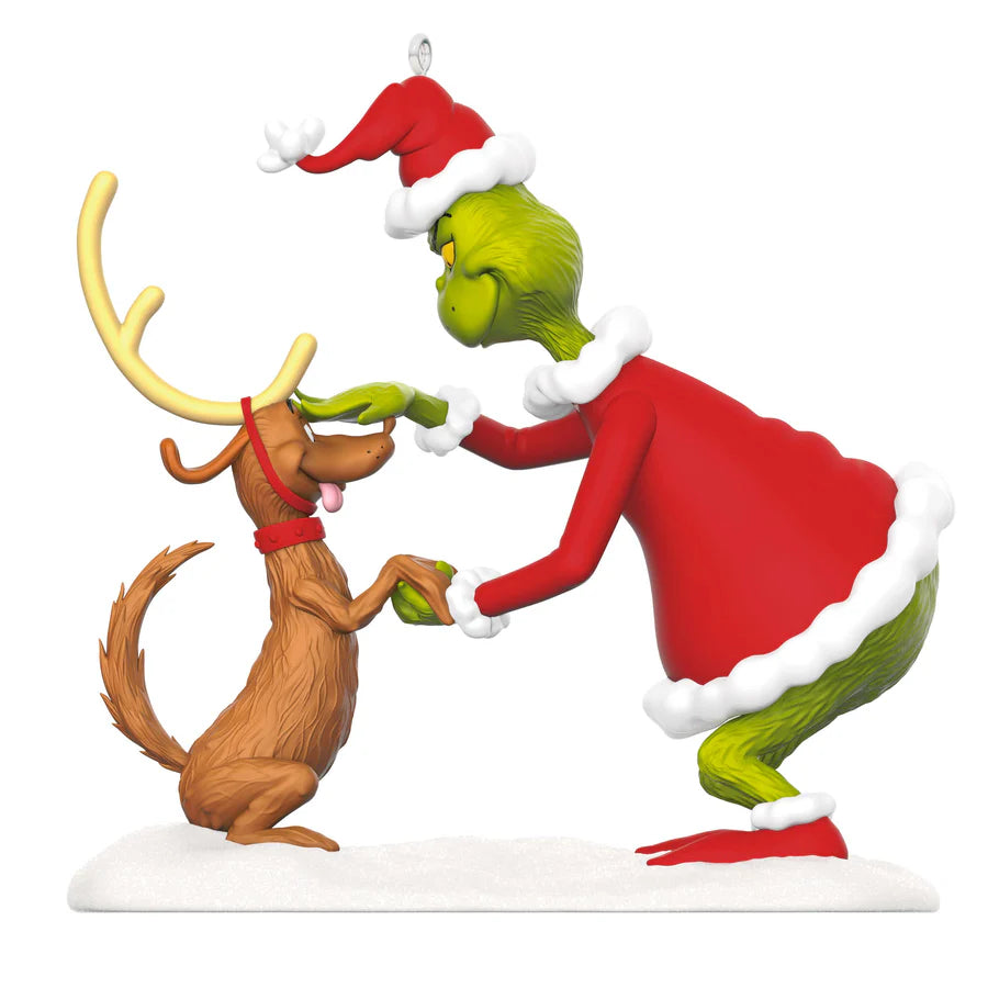 (Wishlist) Hallmark 2024 Keepsake — Dr. Seuss's How the Grinch Stole Christmas!™ "All I Need Is a Reindeer..." Ornament