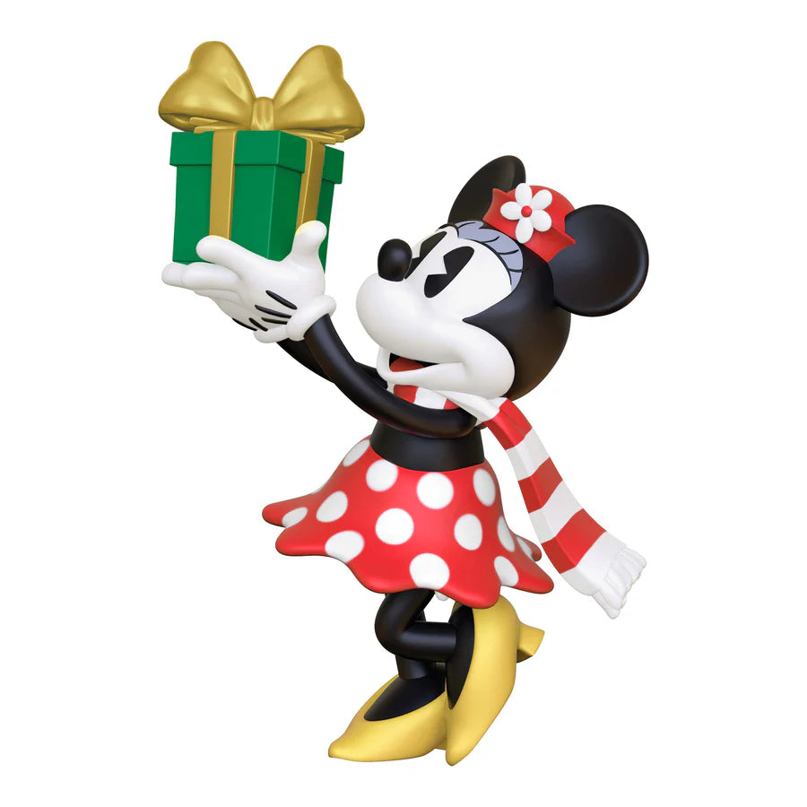 (Pre Order) Hallmark 2024 Keepsake — Mini Disney Minnie Mouse Minnie's Special Delivery Ornament