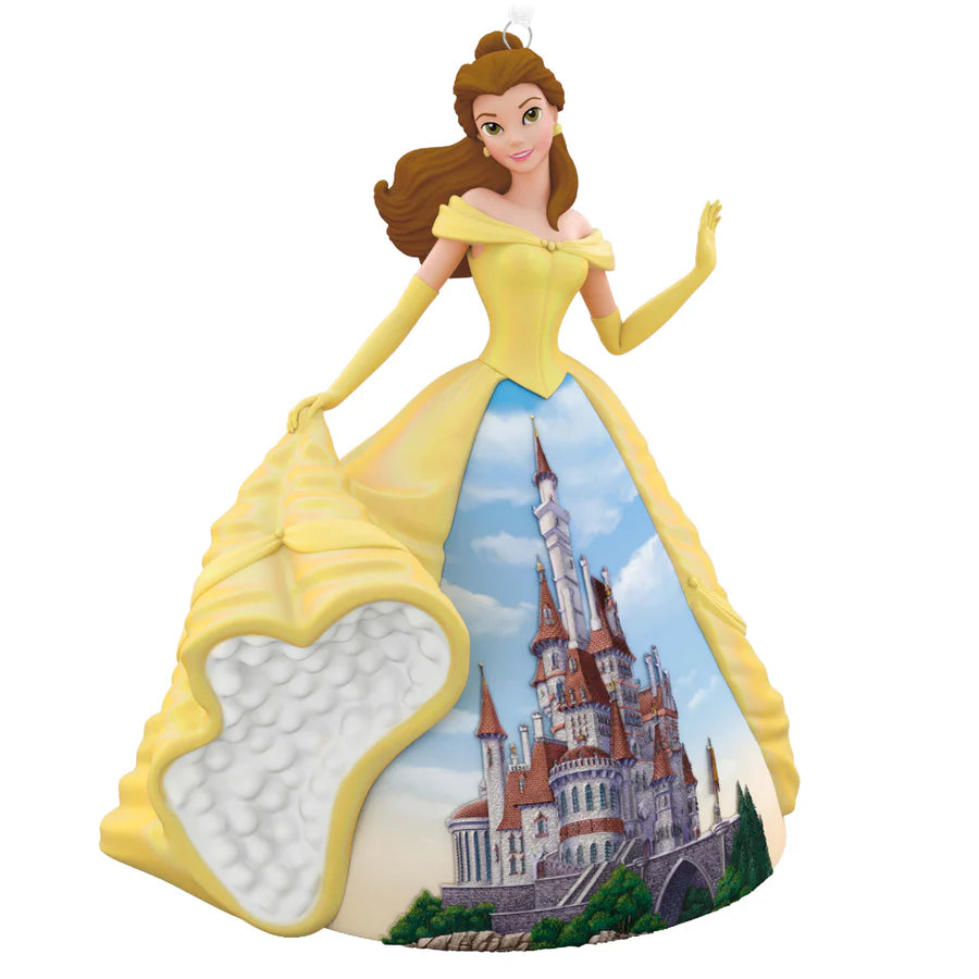 Hallmark 2024 Keepsake — Disney Princess Celebration Belle Porcelain Ornament