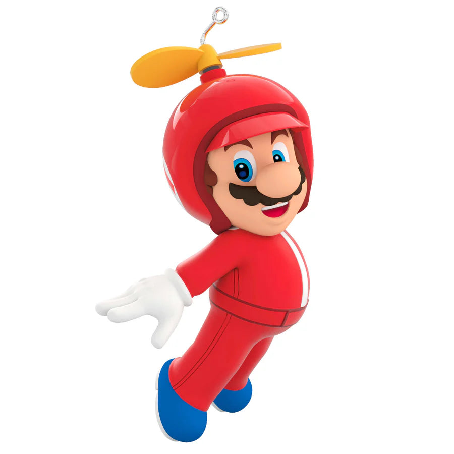 (Wishlist) Hallmark 2024 Keepsake — Nintendo Super Mario™ Powered Up With Mario Propeller Mario Ornament