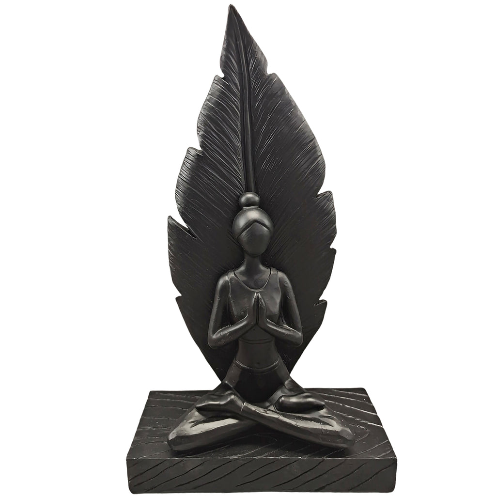 Mantra Figure Black Statue