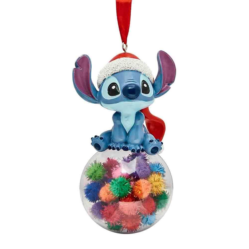 (Pre Order) DISNEY CHRISTMAS: HANGING DECORATION STITCH ON A BAUBLE