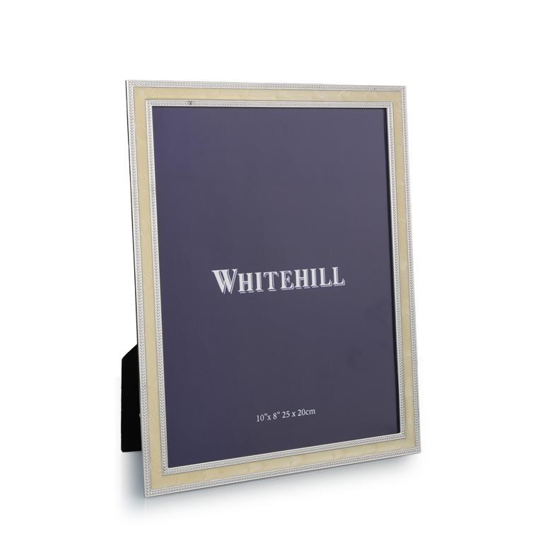 Whitehill Studio - Ivory/Enamel Finish Photo Frame 20cm x 25cm